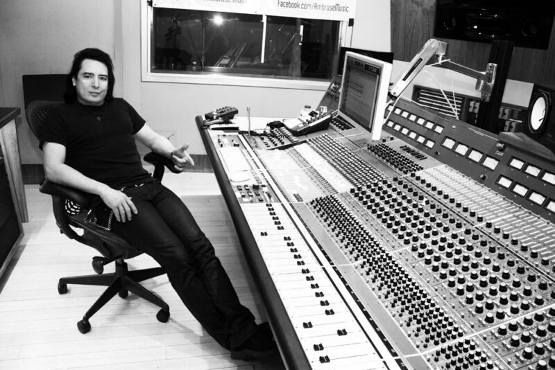 A man in a studio