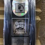 Certified Platinum Award plaque for Mixing & Mastering of “Guitar Hero: Metallica” By Anthony Focx www.anthonyfocx.com